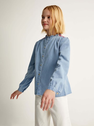 Scalpers Top in Blauw: voorkant