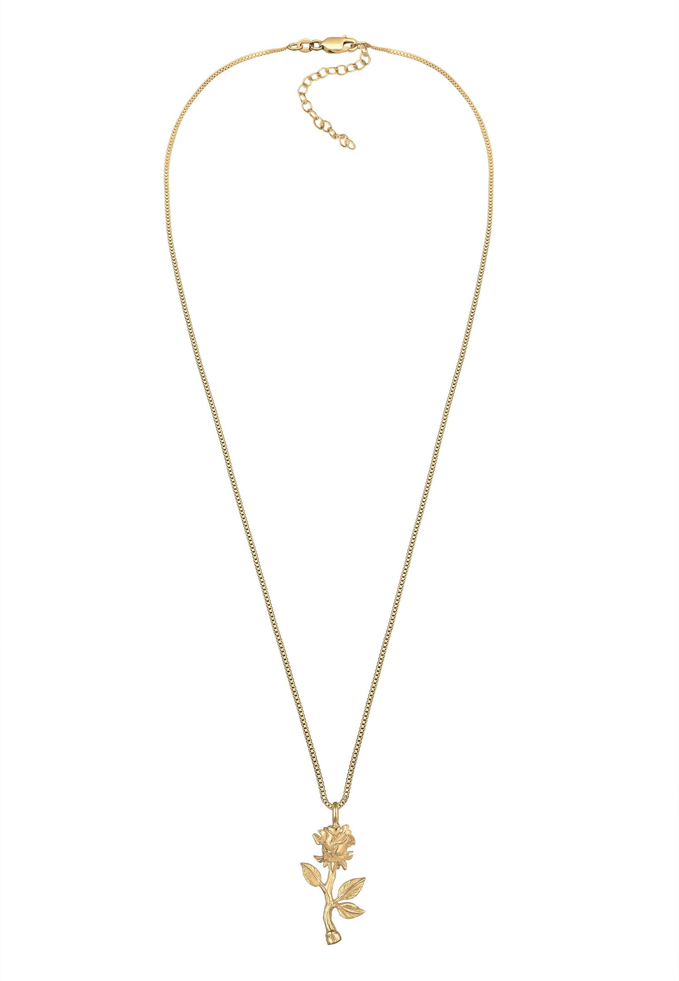 Chaîne 'Rose' ELLI en or : devant