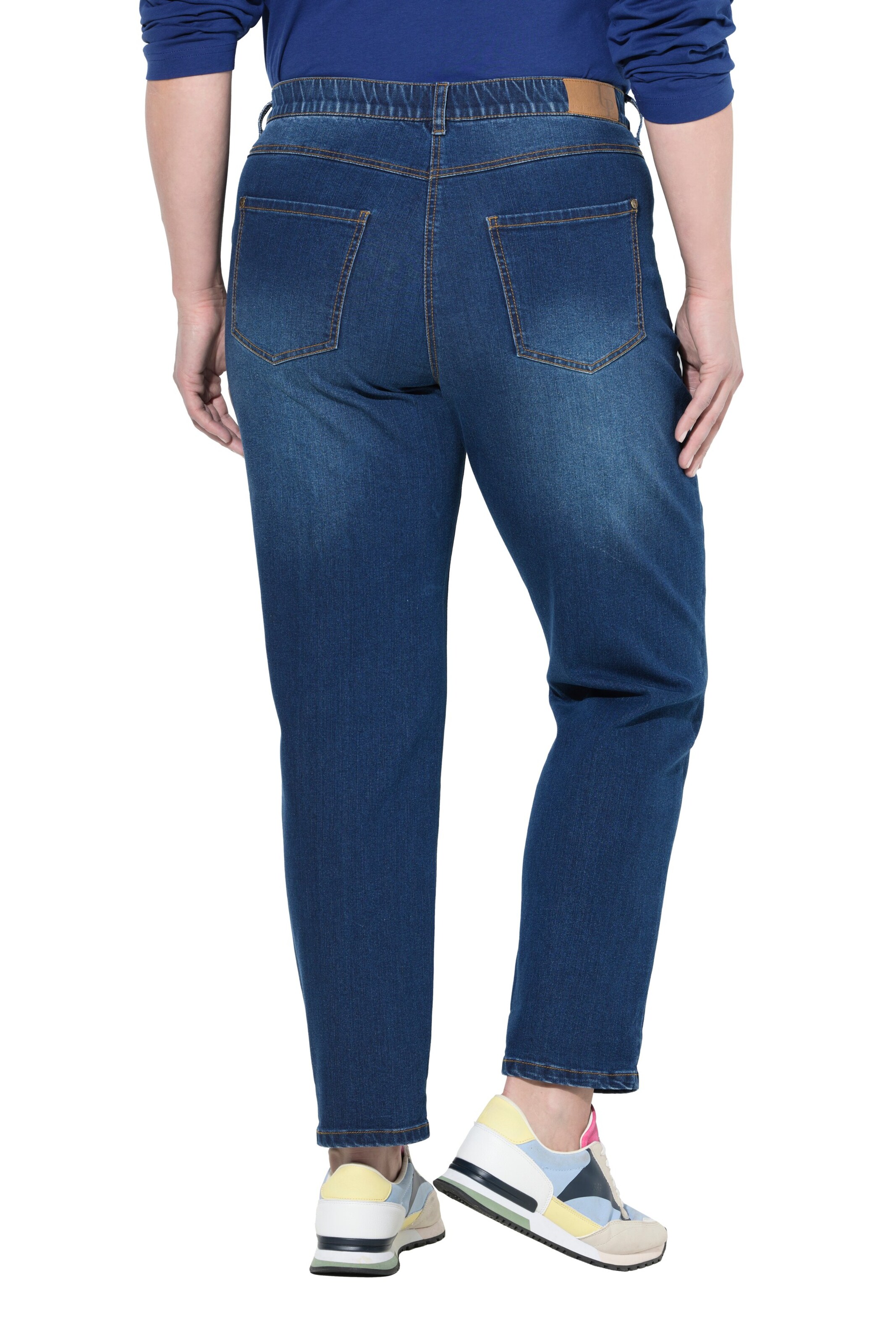 Ulla Popken Regular Jeans in Blauw