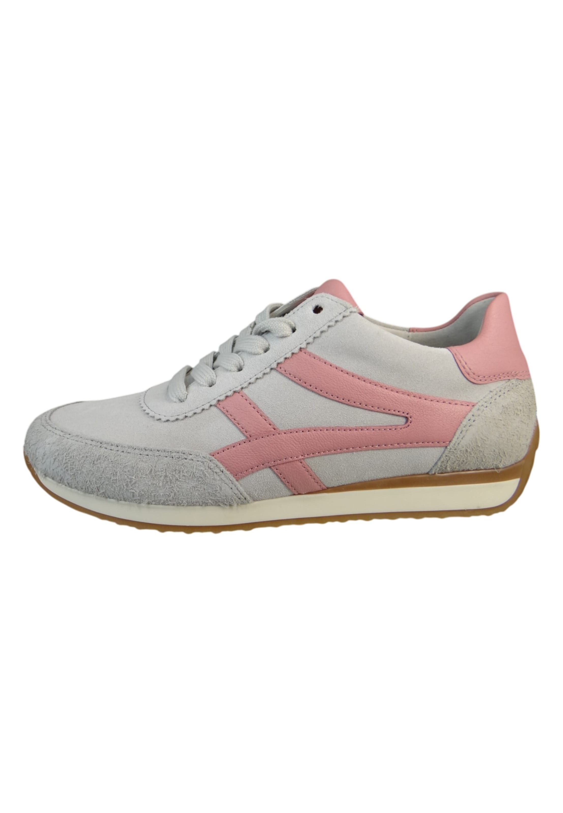 Baskets basses GABOR en rose : devant