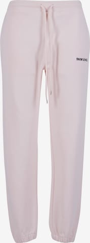 Effilé Pantalon 9N1M SENSE en rose : devant