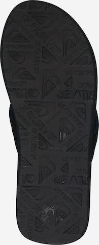 QUIKSILVER T-Bar Sandals 'MOLOKAI' in Black