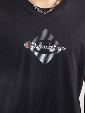 Champion Authentic Athletic Apparel Μπλουζάκι σε μαύρο
