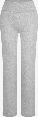 Leela COTTON Pants 'Damen Bio-Baumwoll Komforthose' in Grey: front
