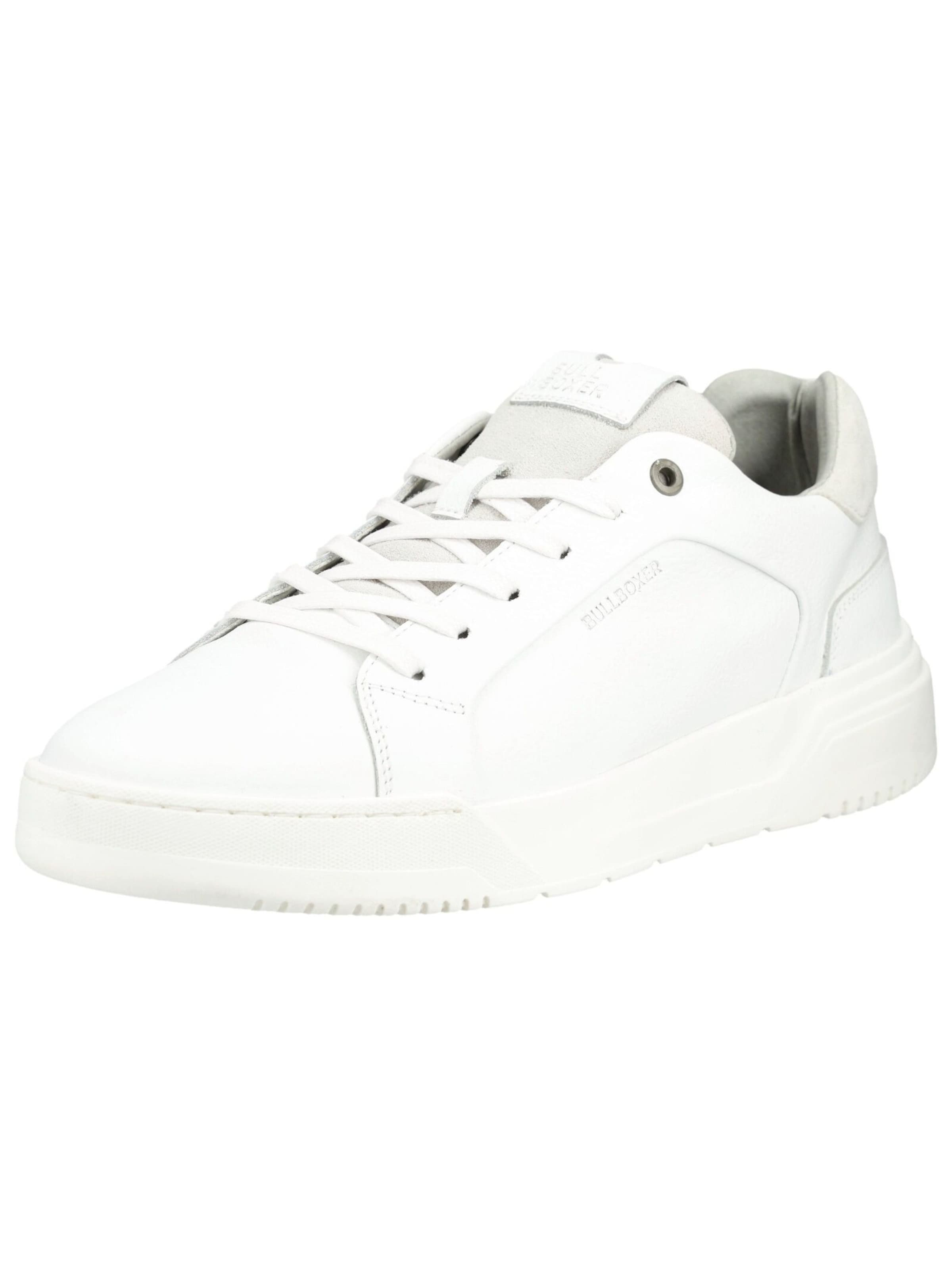 Sneaker bassa di BULLBOXER in bianco: frontale