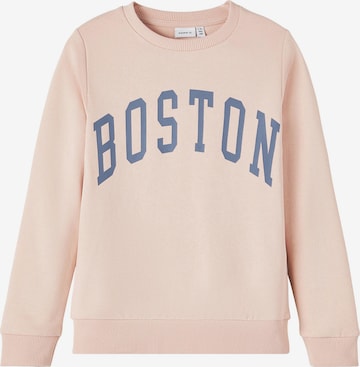 NAME IT Sweatshirt 'Tera' in Pink: front