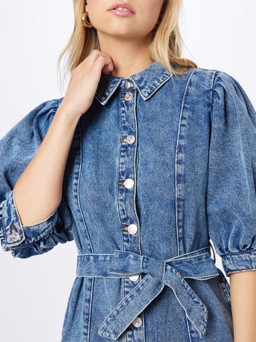 Abito camicia 'Reya' di Noisy may in blu