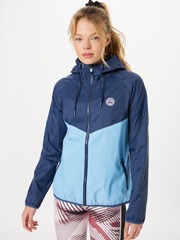 BIDI BADU Athletic Jacket 'Zohra' in Blue: front