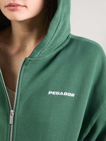 Pegador Sweatjacka 'CLARITA' i grön