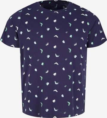 T-shirt Tom Tailor Women + en bleu : devant