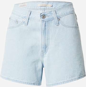 LEVI'S ® Regular Jeans '80s Mom Short' in Blauw: voorkant