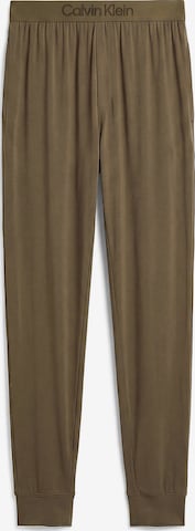 Calvin Klein Pyjamahose in Grün: Vorderseite