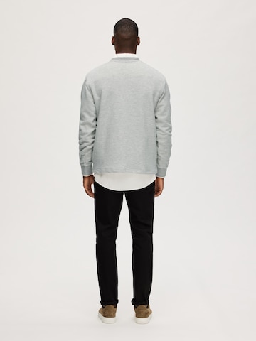 SELECTED HOMME Sweatshirt 'Dimmy' in Grey