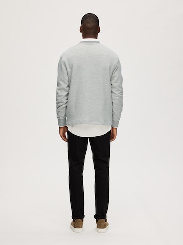 SELECTED HOMME Sweatshirt 'Dimmy' in Grijs