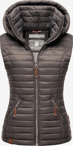 NAVAHOO Vest 'Shadaa' in Grey: front