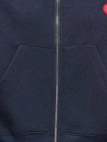 ONLY GIRLS Zip-Up Hoodie 'KOGEVISA' in Blue