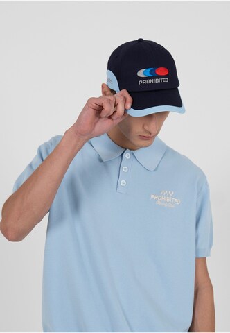 Cappello da baseball di Prohibited in blu