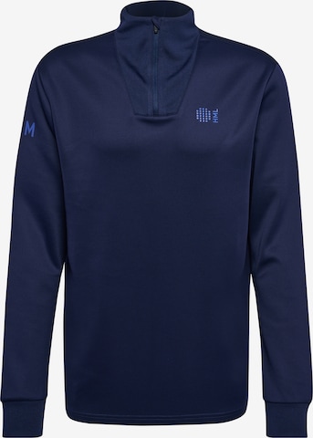 Hummel Athletic Sweatshirt in Blue: front