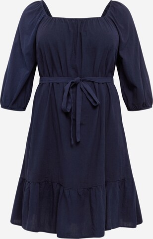 Vero Moda Curve Sukienka 'Giana' w kolorze niebieski: przód