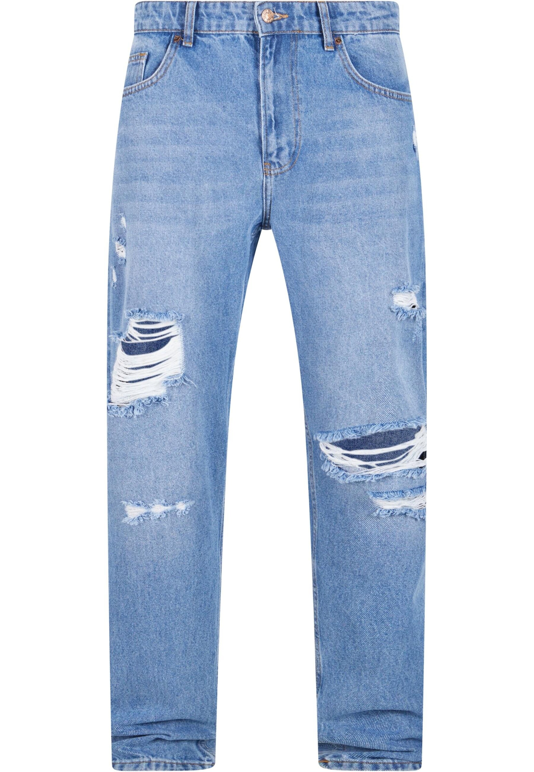 2Y Premium Regular Jeans in Blau: Vorderseite