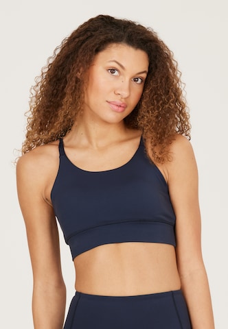 Athlecia Bustier Sport bh 'Elli' in Blauw: voorkant