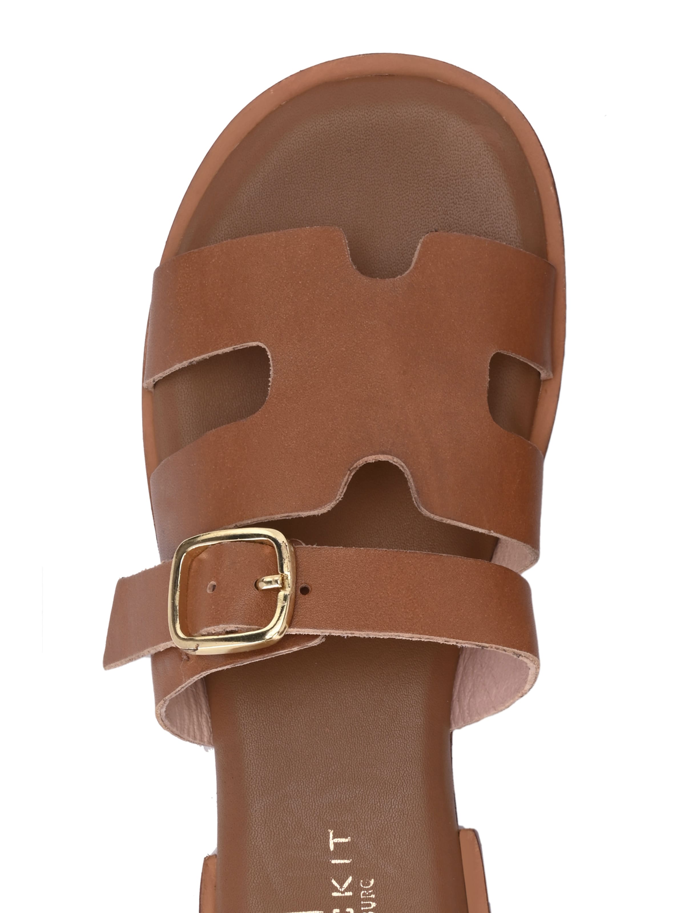 Crickit Sandalen met riem 'ODETTE' in Bruin