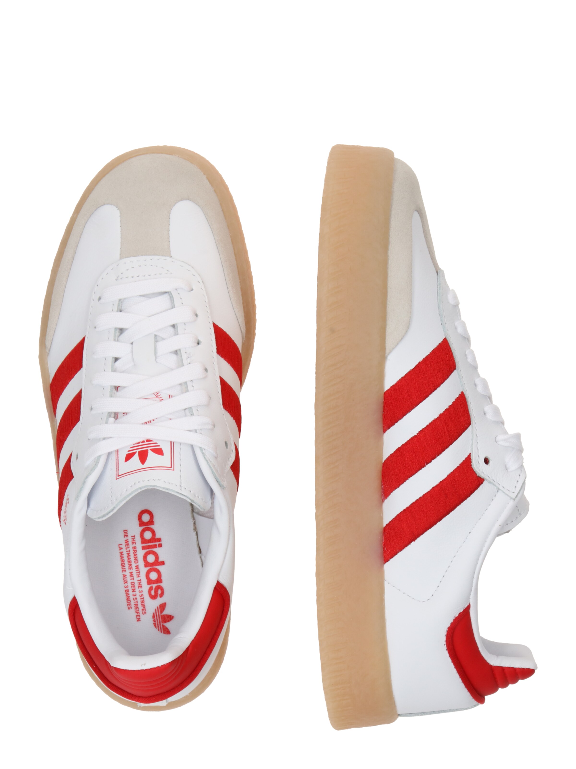 ADIDAS ORIGINALS Sneakers laag 'Samba' in Wit