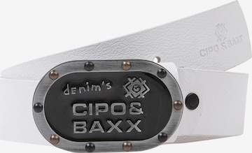 CIPO & BAXX Riem in Wit: voorkant
