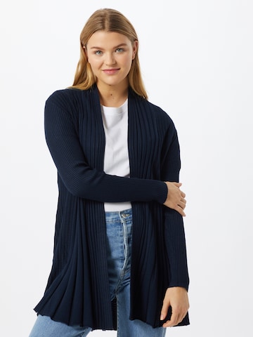 Freequent Knit Cardigan 'CLAUDISSE' in Blue: front