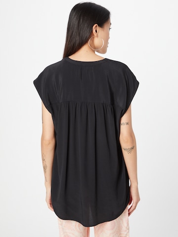 ESPRIT Bluse in Schwarz