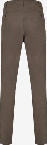 CLUB OF COMFORT Regular Chino Pants 'GARVEY' in Brown