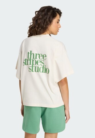 ADIDAS SPORTSWEAR Functioneel shirt 'Studio' in Wit: voorkant