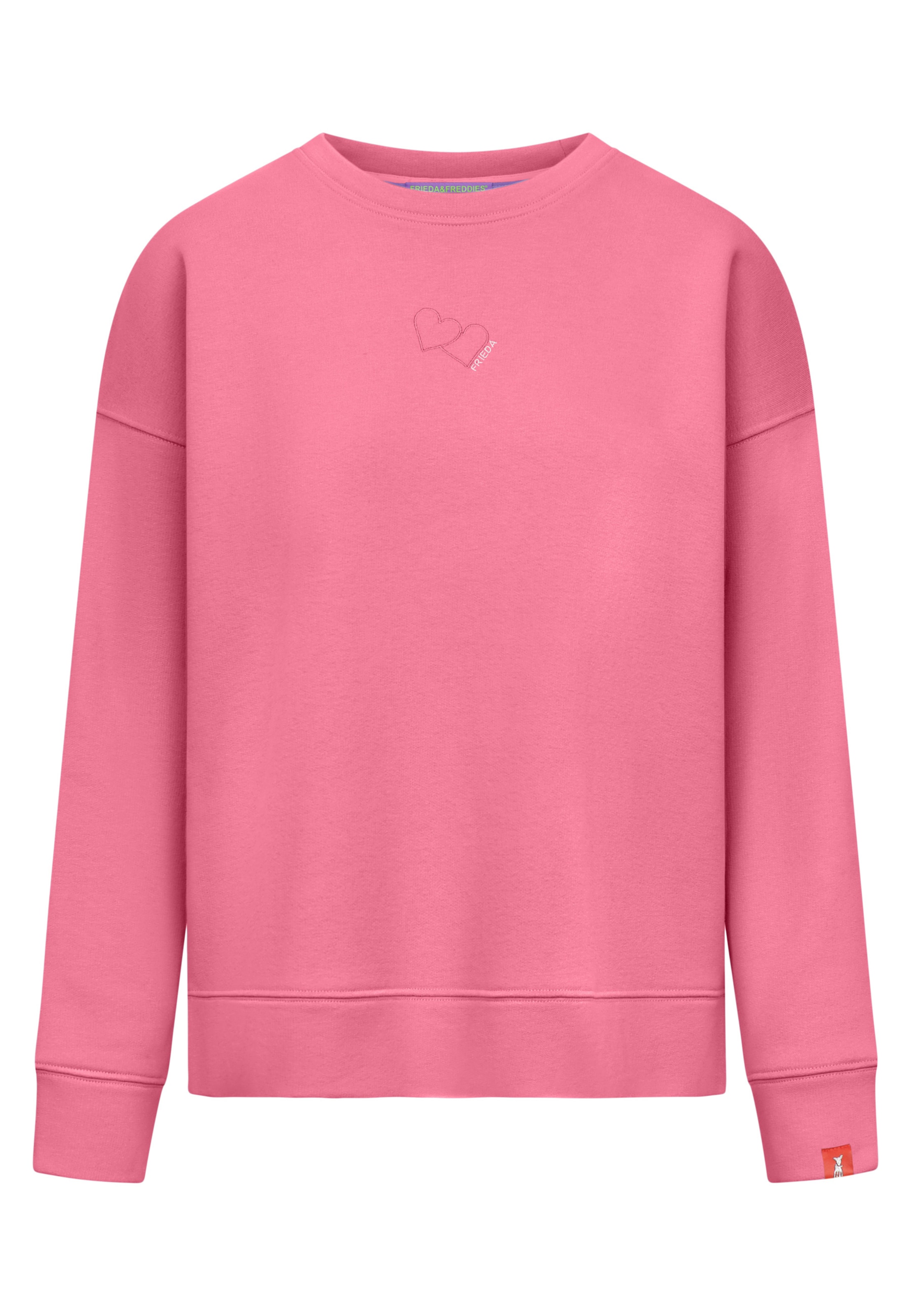 Frieda & Freddies NY Sweatshirt in Pink: front