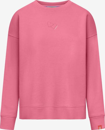 Frieda & Freddies NY Sweatshirt in Pink: front