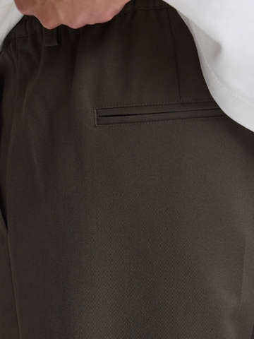 Casual Friday Loose fit Pleat-Front Pants 'CFGrant' in Beige