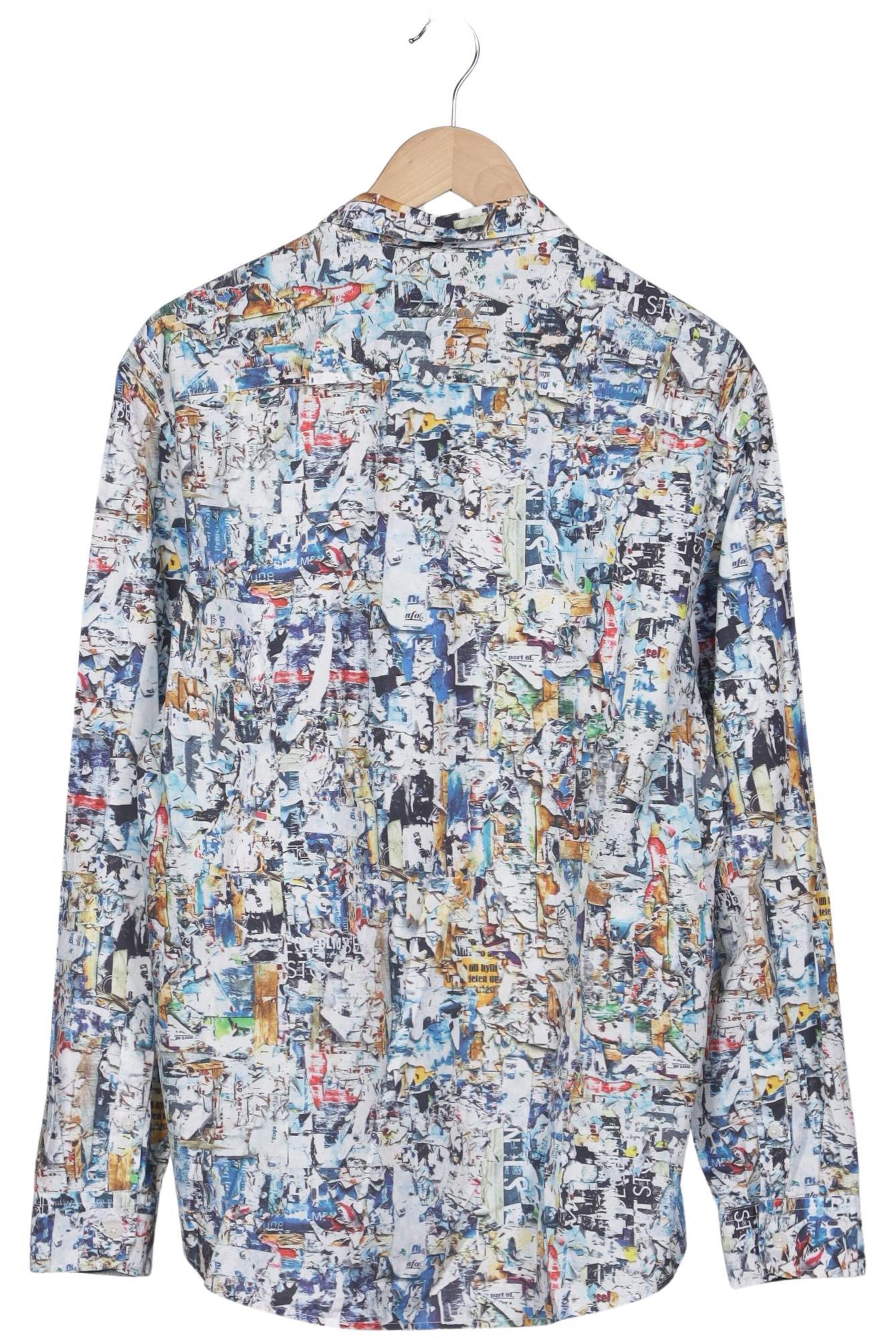 Desigual Button Up Shirt in XXL in Mixed colors