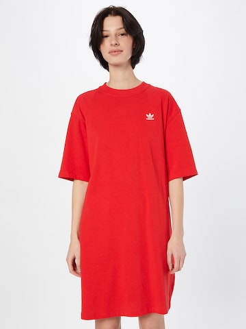 Robe 'Adicolor Classics' ADIDAS ORIGINALS en rouge : devant