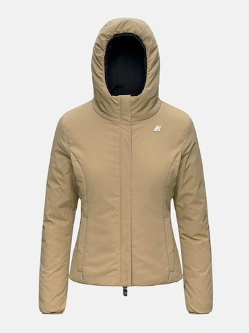 K-Way - Chaqueta de invierno 'K-WAY LILY ST WARM DOUBLE GIUBBINO' en beige