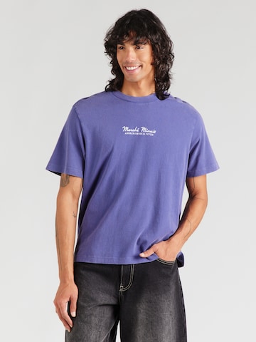 T-Shirt Abercrombie & Fitch en bleu