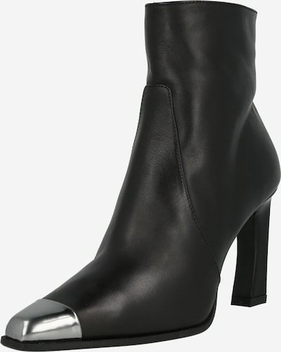 HUGO Red Ankle Boots 'Tarah' in Black / Silver, Item view