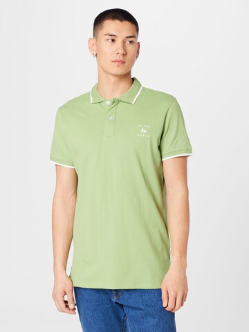 zaļš BLEND T-Krekls: no priekšpuses