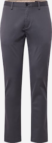 Coupe slim Pantalon chino Banana Republic en gris : devant