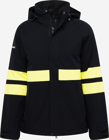 Volcom Outdoor jacket in Black: front