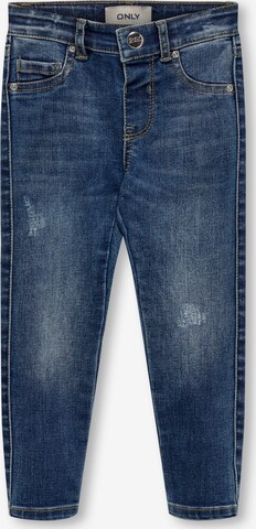 Skinny Jean 'Rachel' KIDS MINI GIRL en bleu : devant