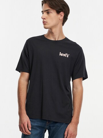 juoda LEVI'S ® Marškinėliai 'Relaxed Fit Tee'