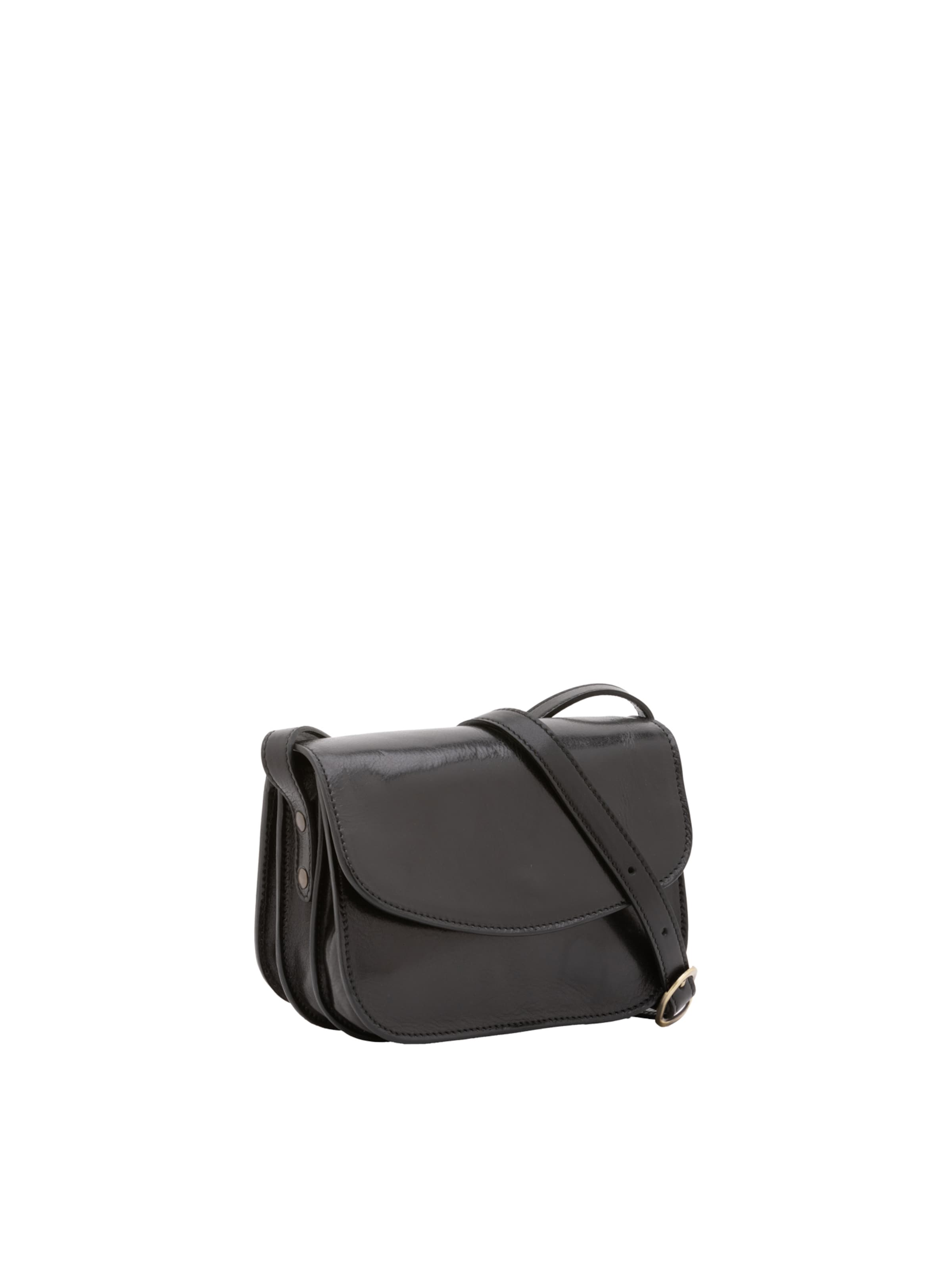 Viola Castellani Umhängetasche in Schwarz: Vorderseite