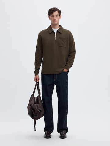 SELECTED - Sudadera 'SLMScott' en marrón