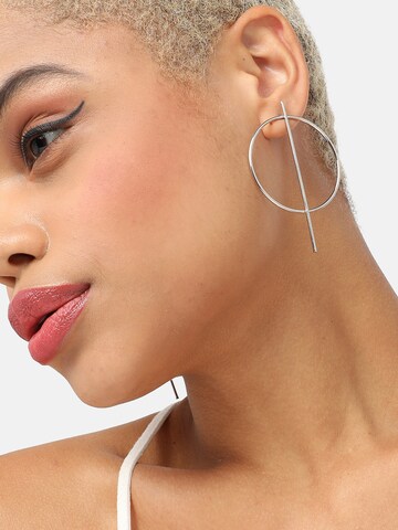 Boucles d'oreilles 'Darshini' SOHI en argent : devant