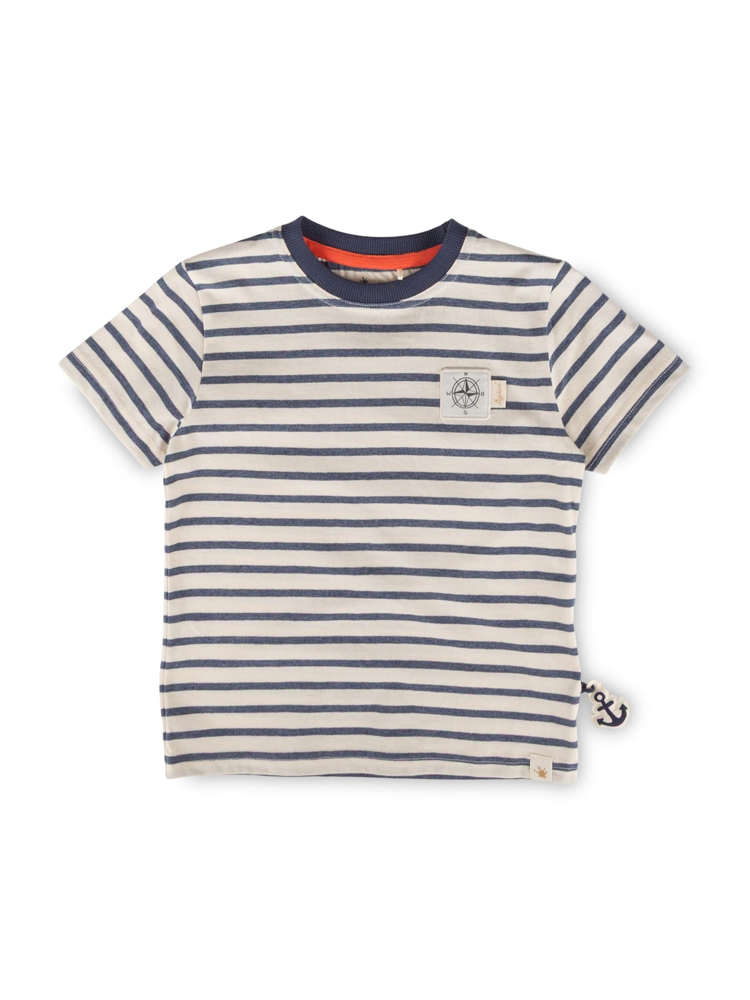 SIGIKID Shirt 'T-Shirt Ahoi Little Pirate' in Blue: front
