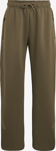 ADIDAS SPORTSWEAR Loosefit Sportsbukser 'Z.N.E.' i grøn: forside